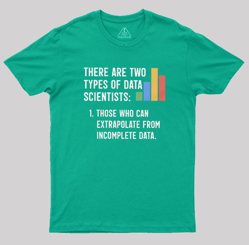 There Are Two Types of Data Scientist Geek T-Shirt