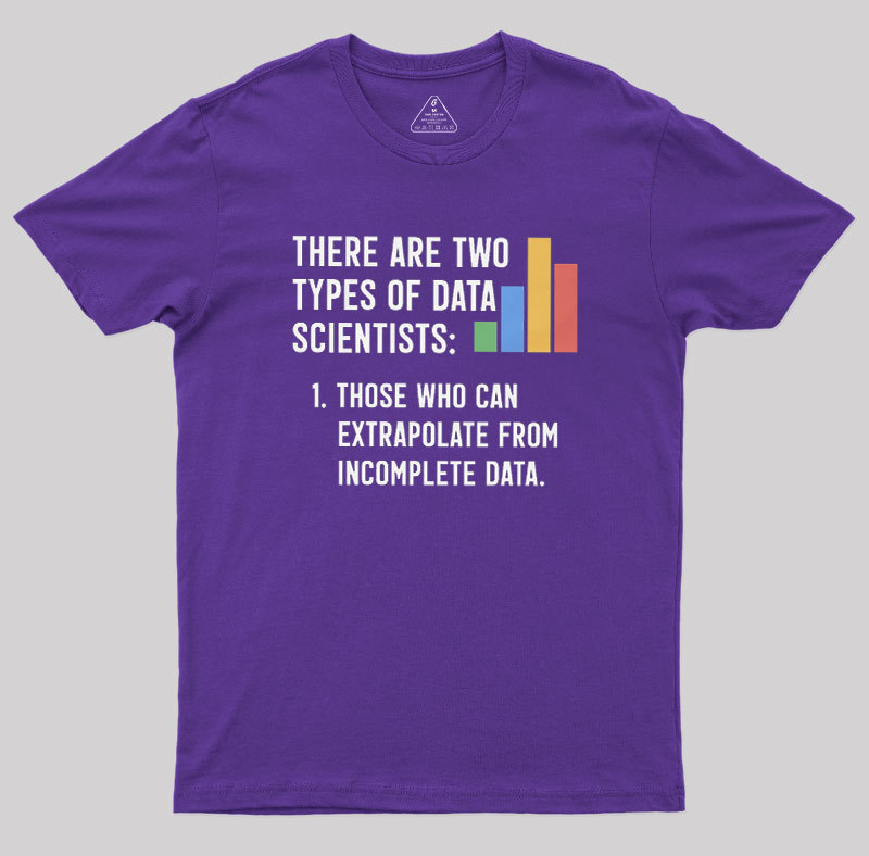 There Are Two Types of Data Scientist Geek T-Shirt