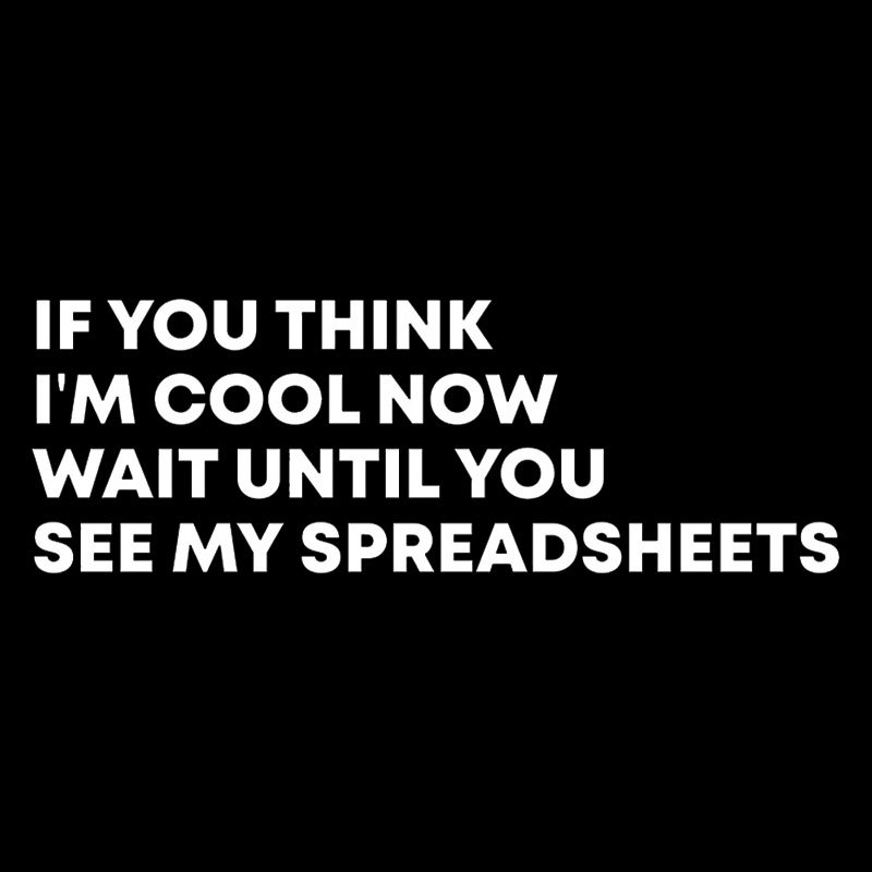Wait Until You See My Spreadsheets Geek T-Shirt
