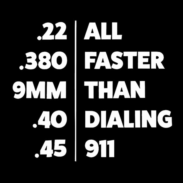 Faster Than Dialing 911 Geek T-Shirt