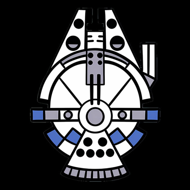Cosmic Vessel Blueprint Geek T-Shirt
