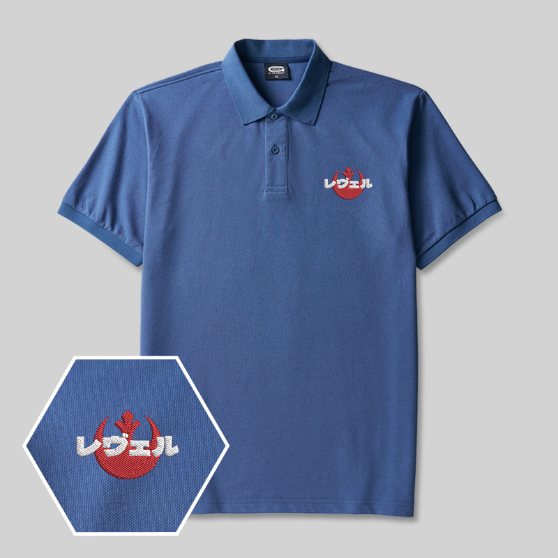 ������� Geek Embroidered Polo Shirts