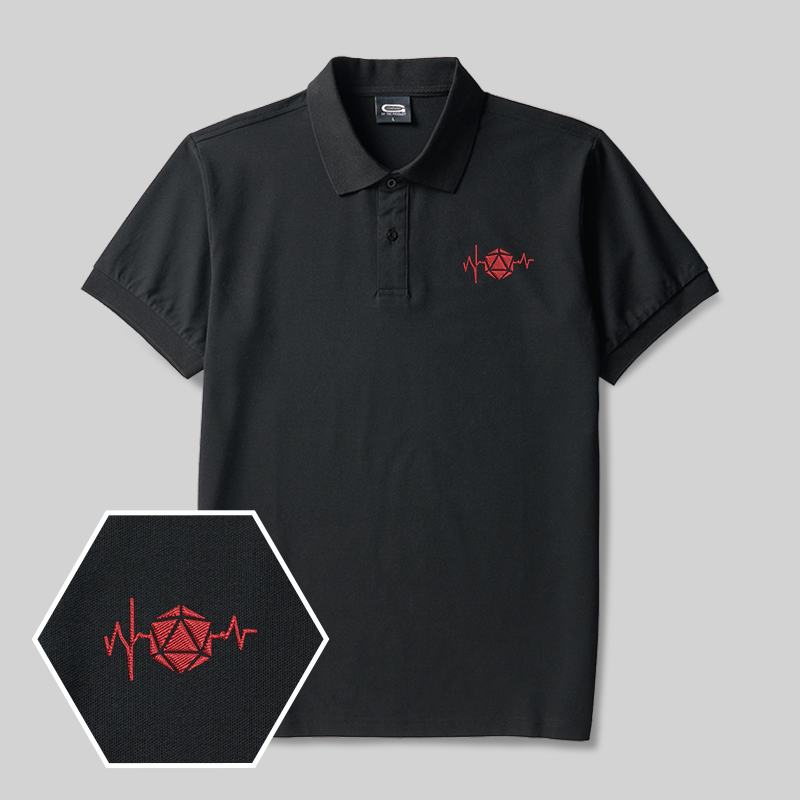 [Copy]Fecking Delicious Geek Embroidered Polo Shirts