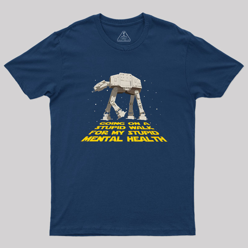 Imperial Walk Stupid Humor Geek T-Shirt