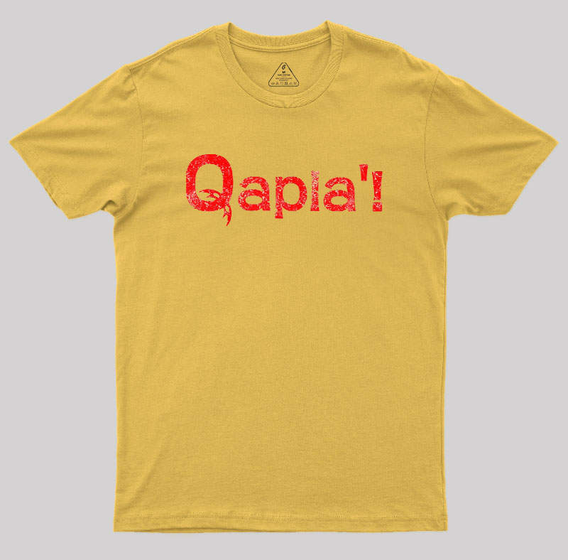 QAPLA'! Classic Geek T-Shirt