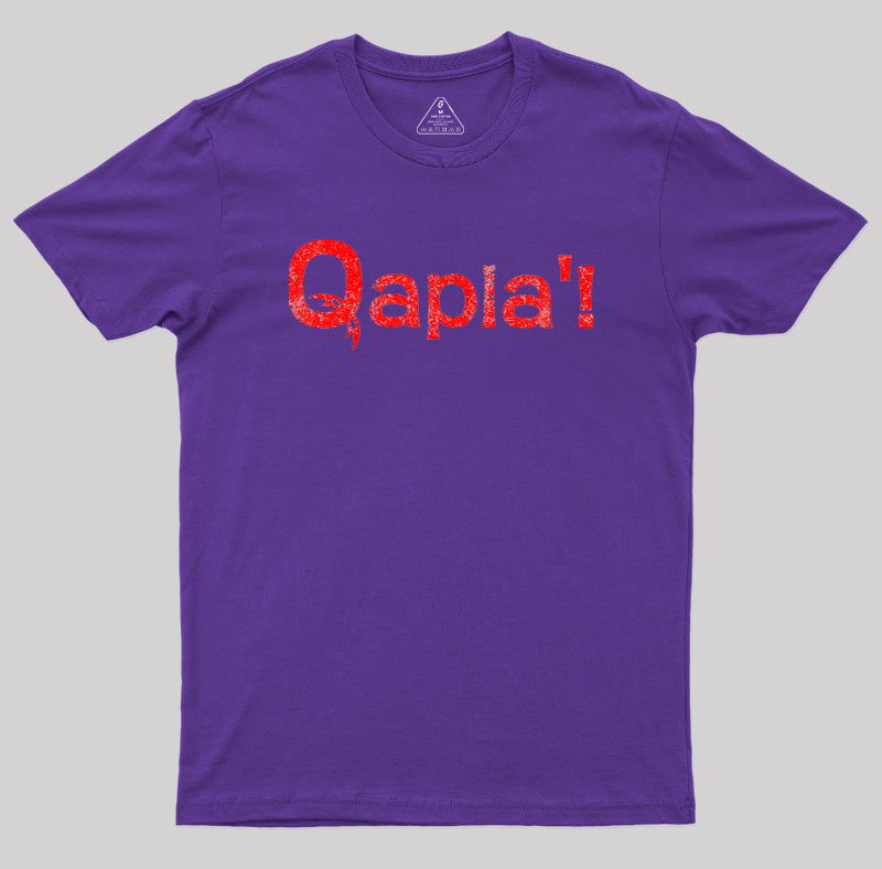 QAPLA'! Classic Geek T-Shirt