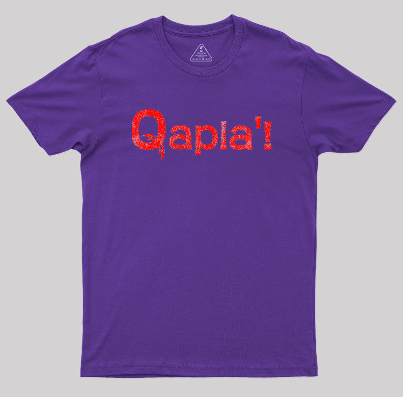 QAPLA'! Classic Geek T-Shirt
