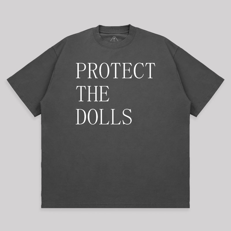 Protect The Dolls Unisex Oversized T-shirt