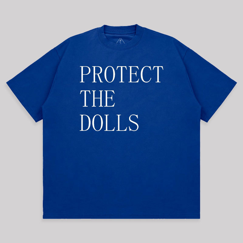 Protect The Dolls Unisex Oversized T-shirt
