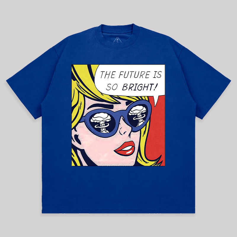 Pop Optimistic Girl Unisex Oversized T-shirt