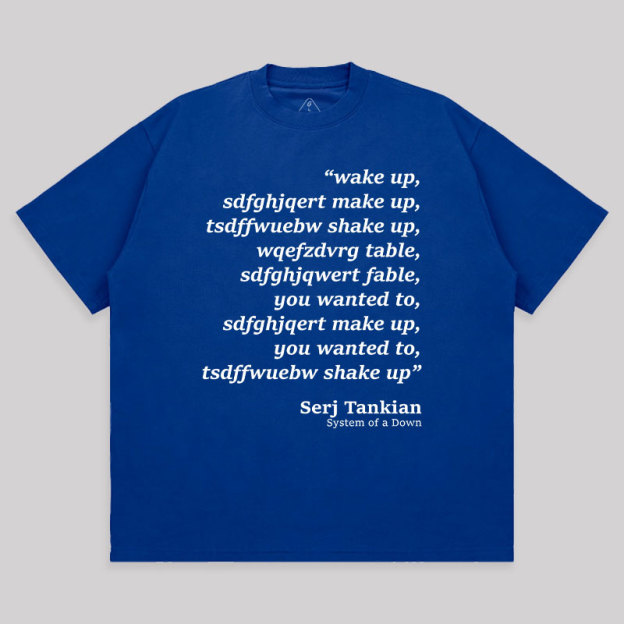 Wake Up Unisex Oversized T-shirt