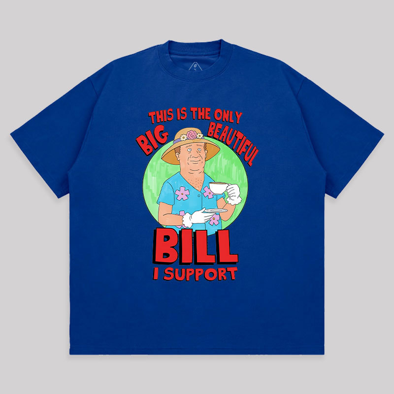 Beautiful Bill Unisex Oversized T-shirt