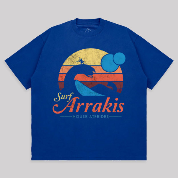 Visit Arrakis Unisex Oversized T-shirt