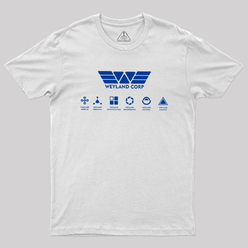 Weyland Corp Logo Geek T-Shirt