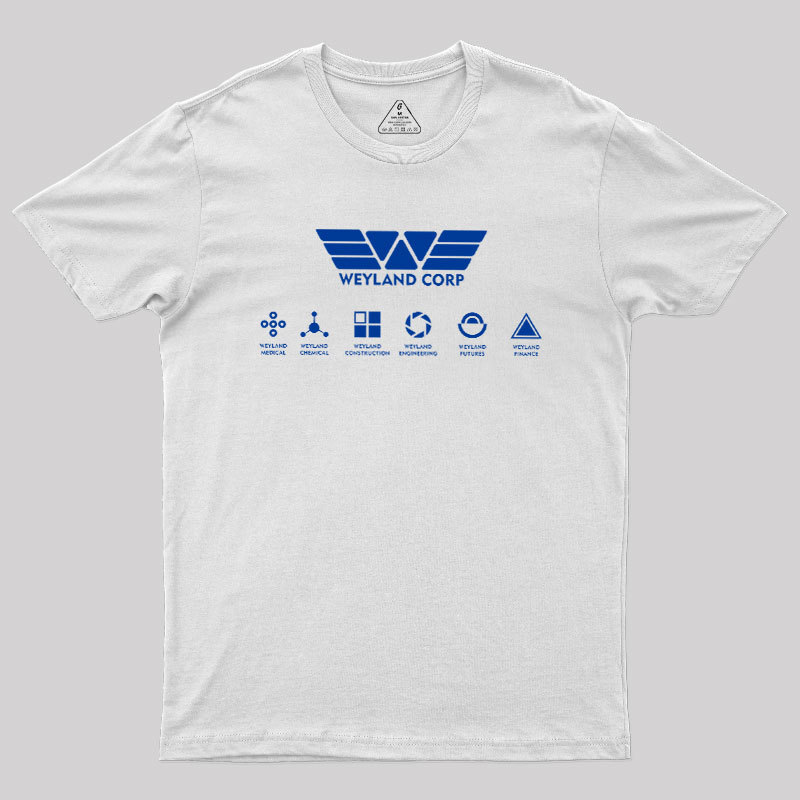Weyland Corp Logo Geek T-Shirt