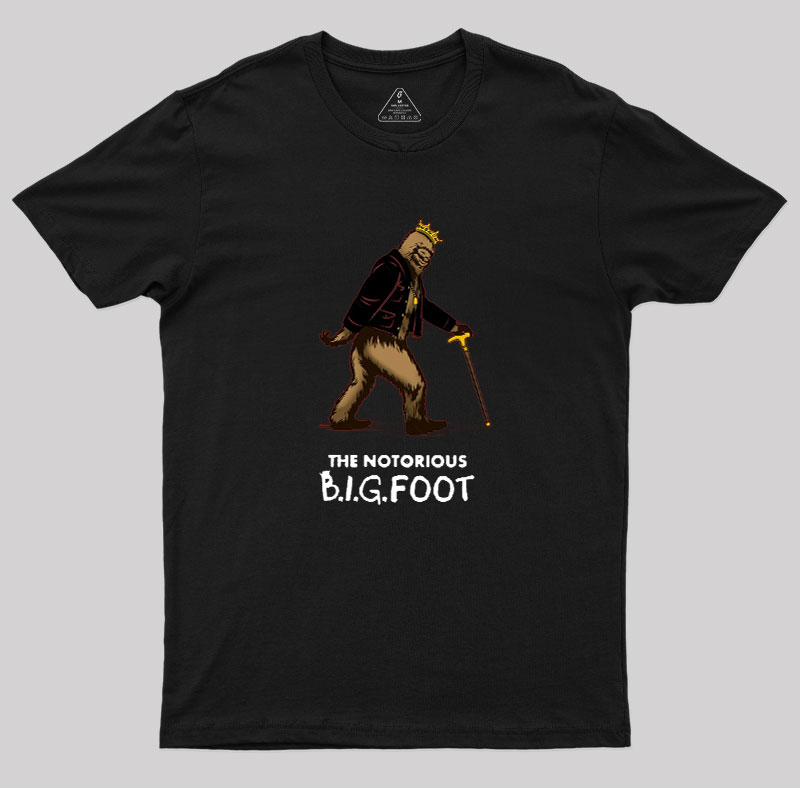 The Notorious B.I.G.Foot Geek T-Shirt