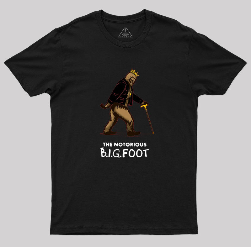 The Notorious B.I.G.Foot Geek T-Shirt