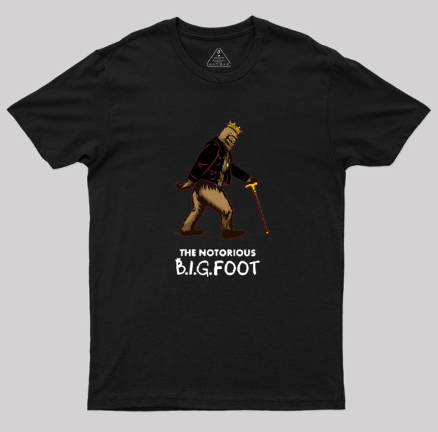 The Notorious B.I.G.Foot Geek T-Shirt