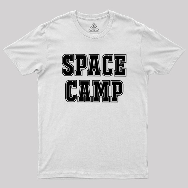 Retro 80s Space Camp University Style Geek T-Shirt