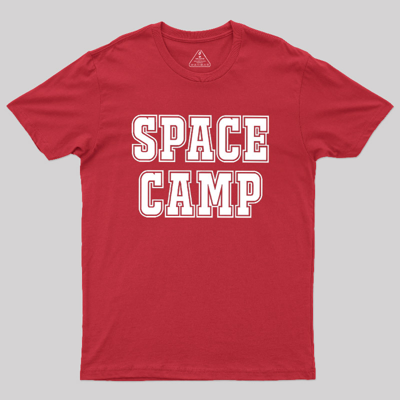 Retro 80s Space Camp University Style Geek T-Shirt