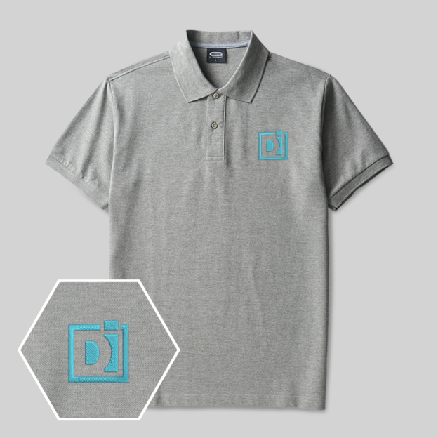 Daystrom Institute Geek Embroidered Polo Shirts