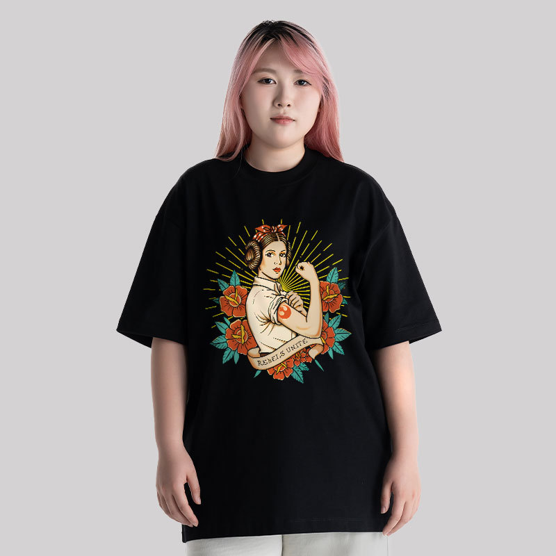 Rebels Unite Unisex Oversized T-shirt
