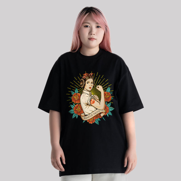 Rebels Unite Unisex Oversized T-shirt