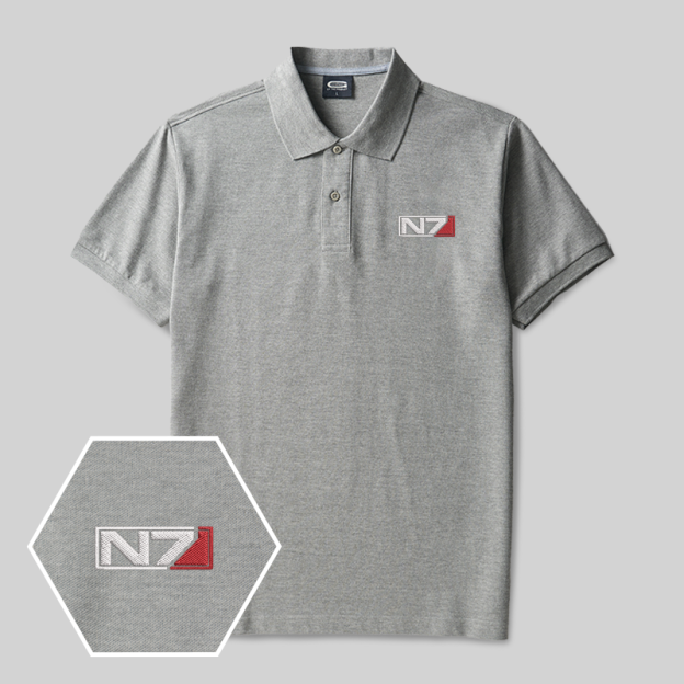 [Copy]Wings of Freedom Geek Embroidered Polo Shirts