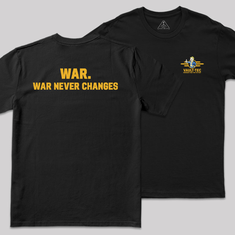 Eternal War Front and Back printing Geek T-Shirt