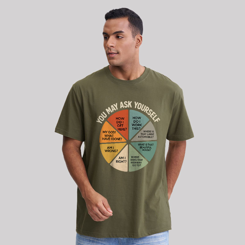 You May Ask Yourself Vintage Geek T-Shirt