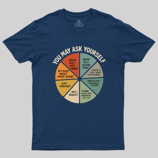 You May Ask Yourself Vintage Geek T-Shirt