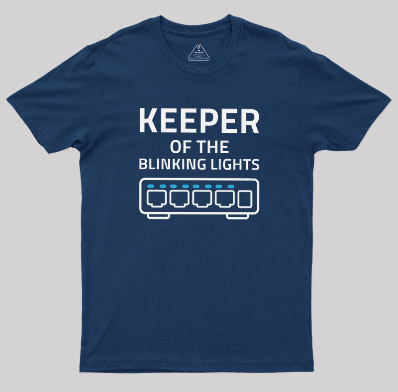 Keeper of the Blinking Lights Geek T-Shirt
