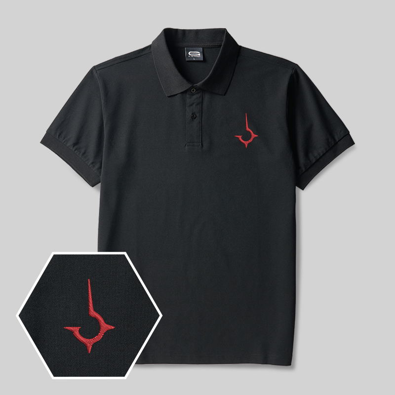 House Harkonnen Emblem Geek Embroidered Polo Shirts