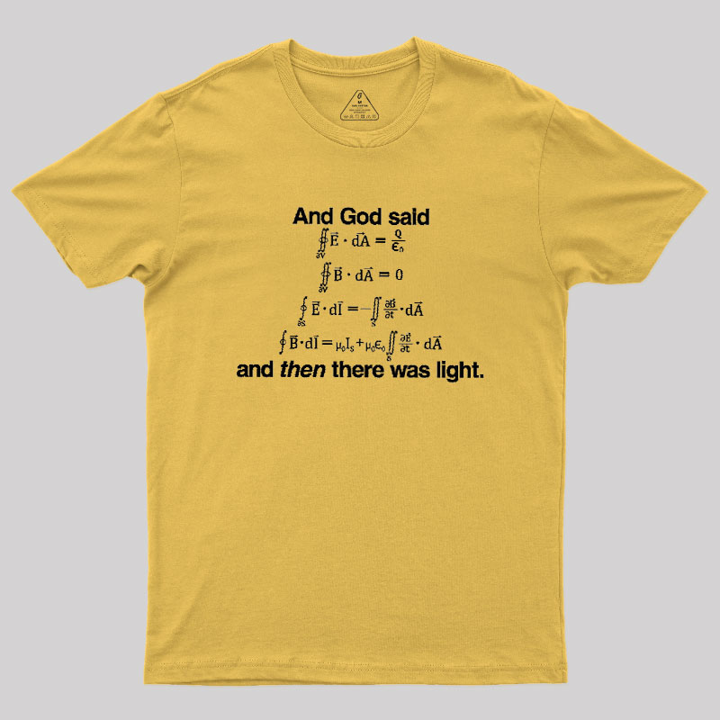 And God Said Geek T-Shirt