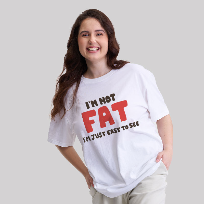 I'm not Fat Geek T-Shirt