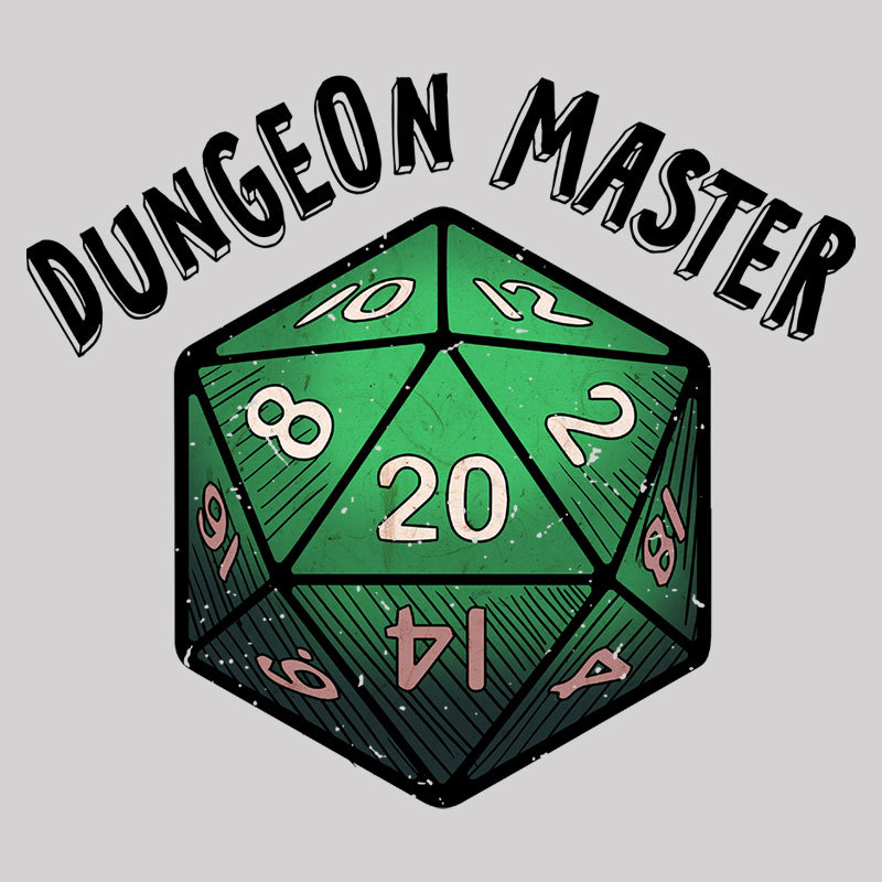 Magic Dice Green Geek T-Shirt