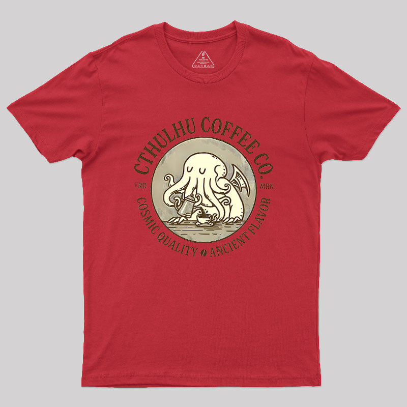Cthulhu Coffee Co Geek T-Shirt