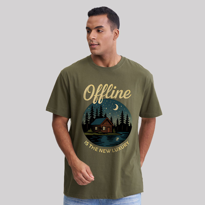 Offline is the New Luxury Geek T-Shirt