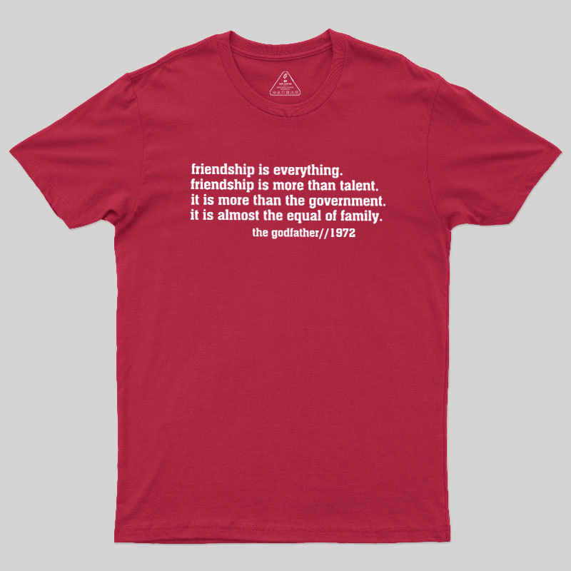 The Godfather quote Geek T-Shirt