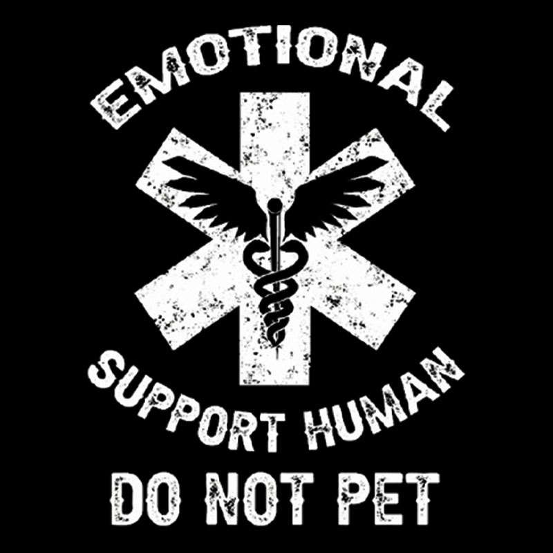 Emotional Support Human Do Not Pet Geek T-Shirt