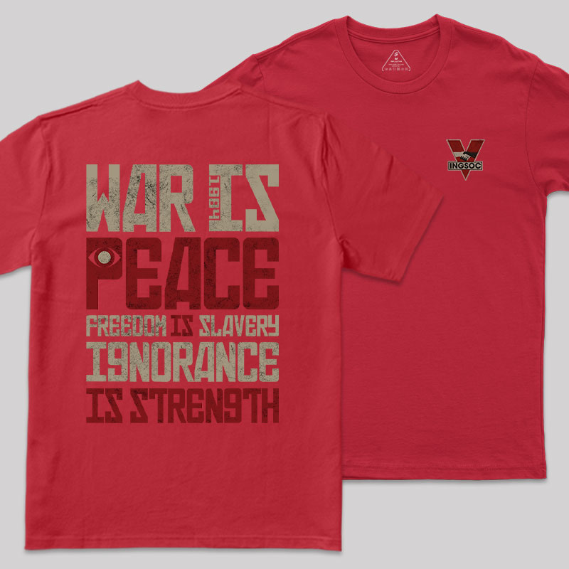 Dystopia Truths Front and Back Printed Geek T-Shirt