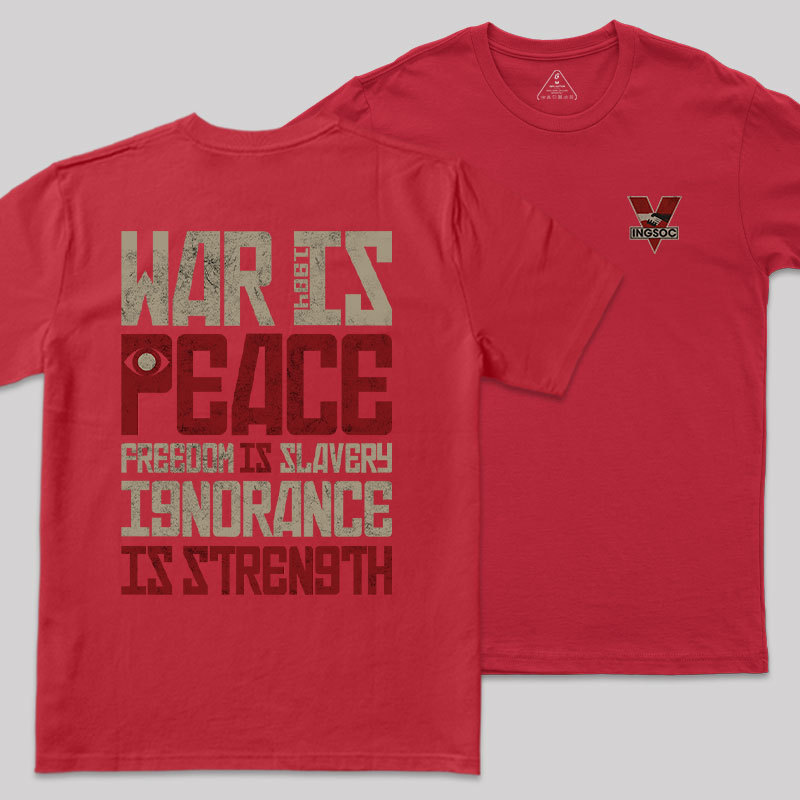 Dystopia Truths Front and Back Printed Geek T-Shirt