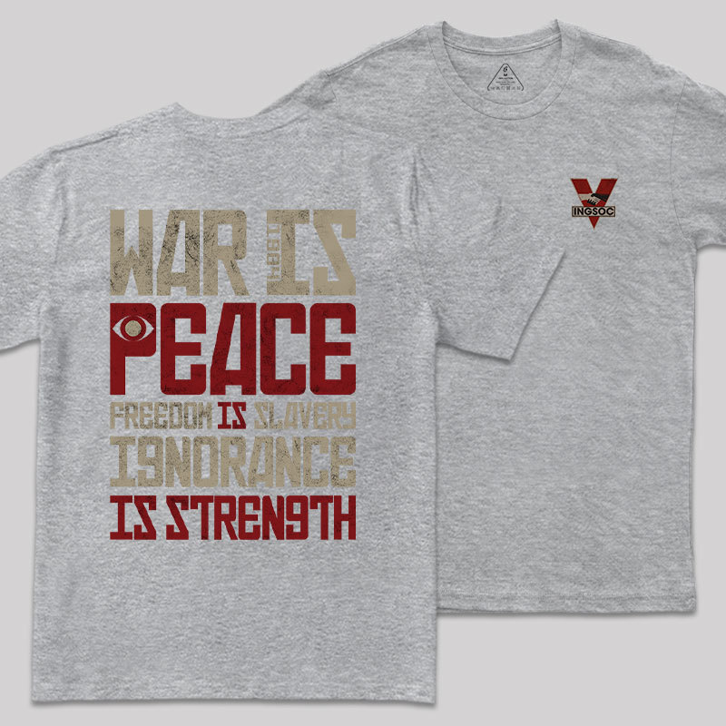 Dystopia Truths Front and Back Printed Geek T-Shirt