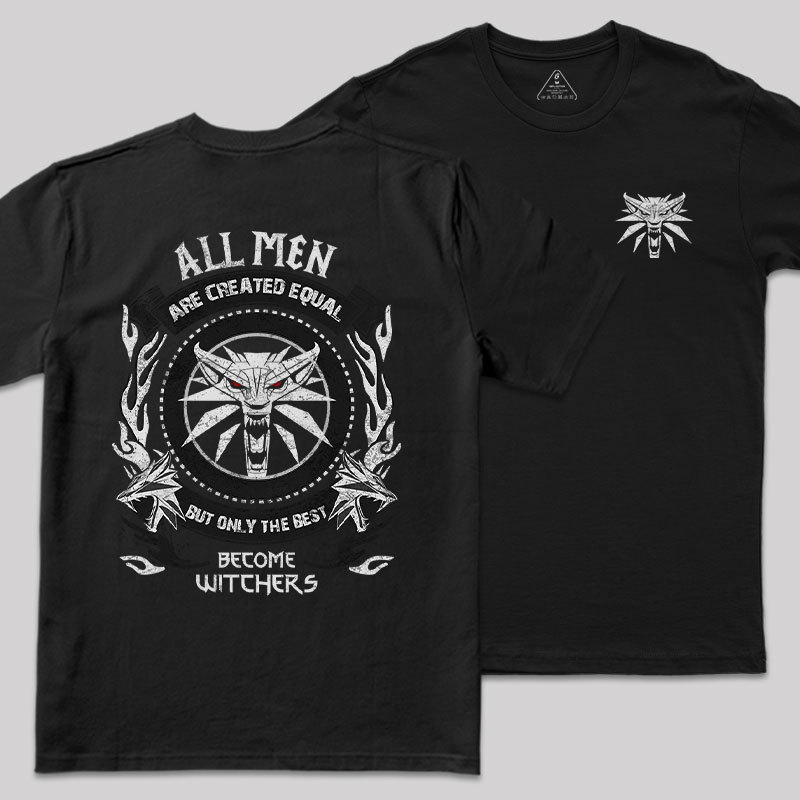 Wolf School Legacy Front and Back Printed Geek T-Shirt