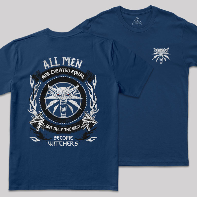 Wolf School Legacy Front and Back Printed Geek T-Shirt