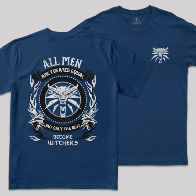 Wolf School Legacy Front and Back Printed Geek T-Shirt