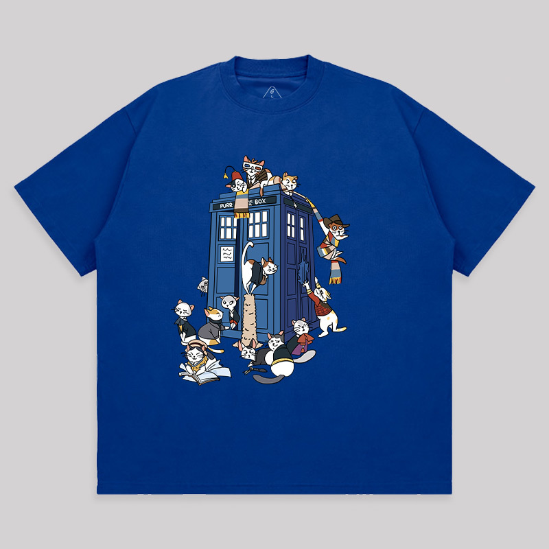 Doctor Cat Unisex Oversized T-shirt