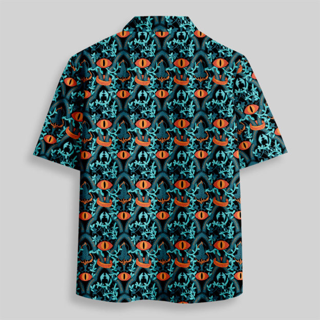 Eye of Sauron Button Up Pocket Shirt