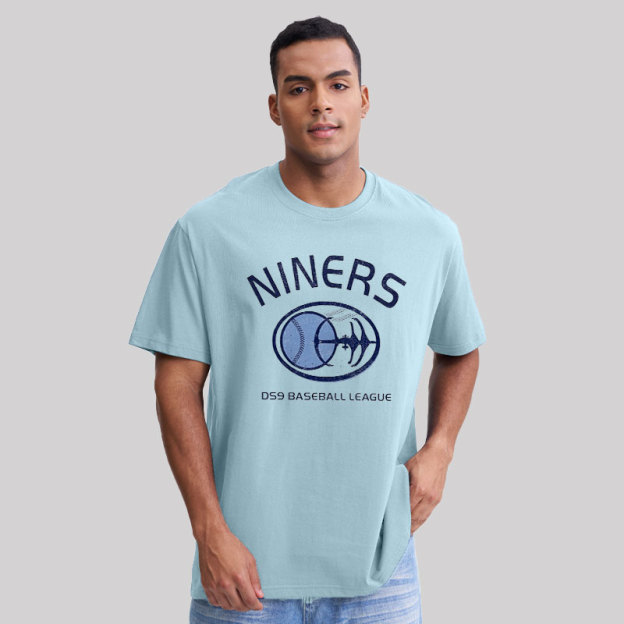 Deep Space Nine Niners DS9 Baseball League Geek T-Shirt