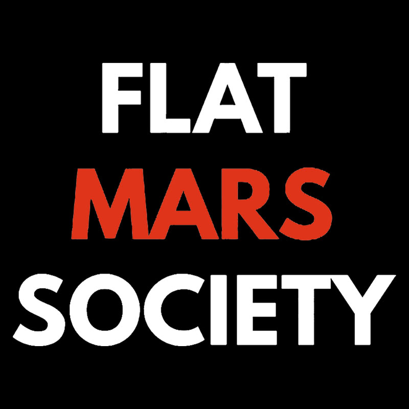 Flat Mars Society Geek T-Shirt